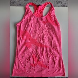 Oiselle Pink Flyte Tank - Size Medium